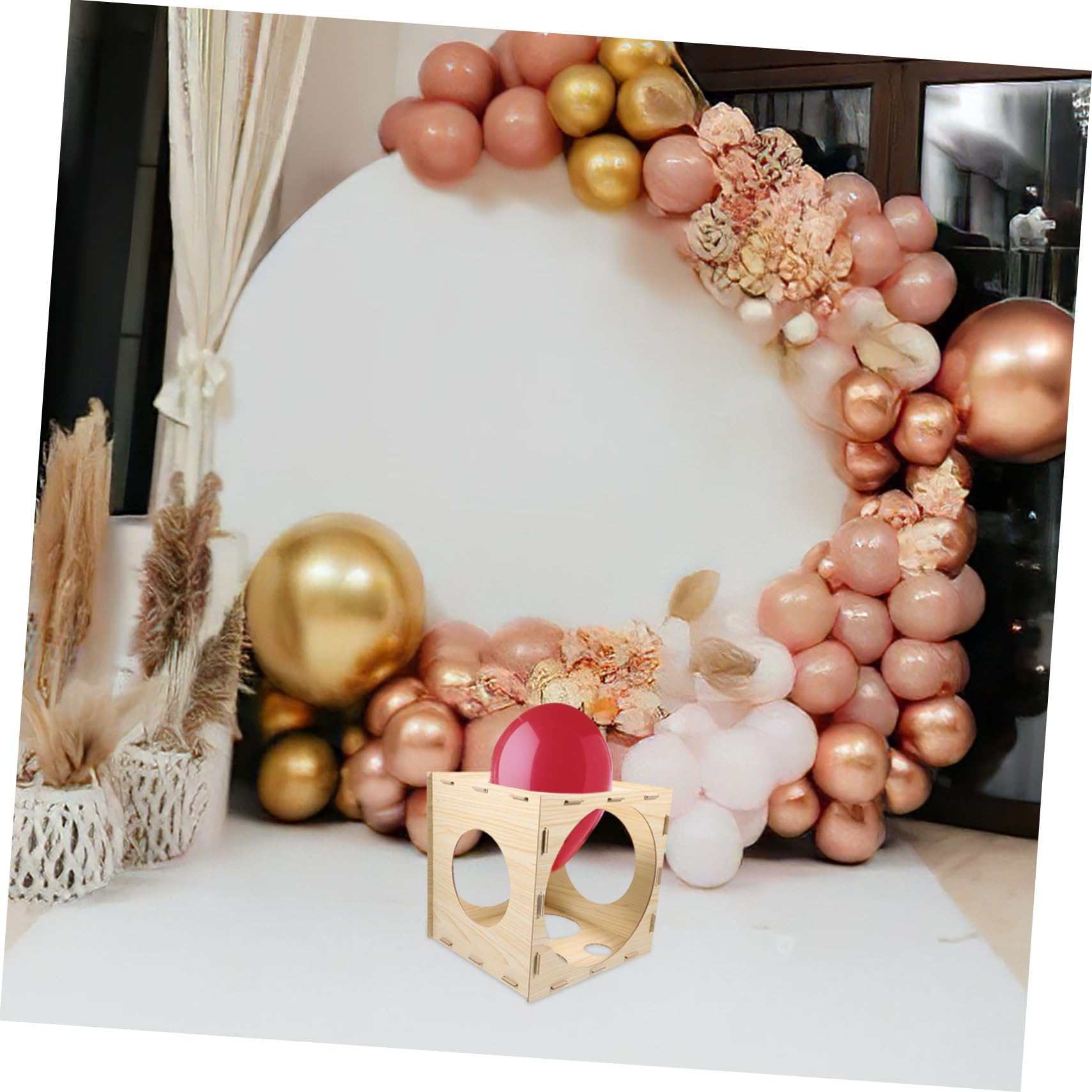 Halloween Geschenkideen Holz Ballon Größenwürfel Messwerkzeug 9 Löcher