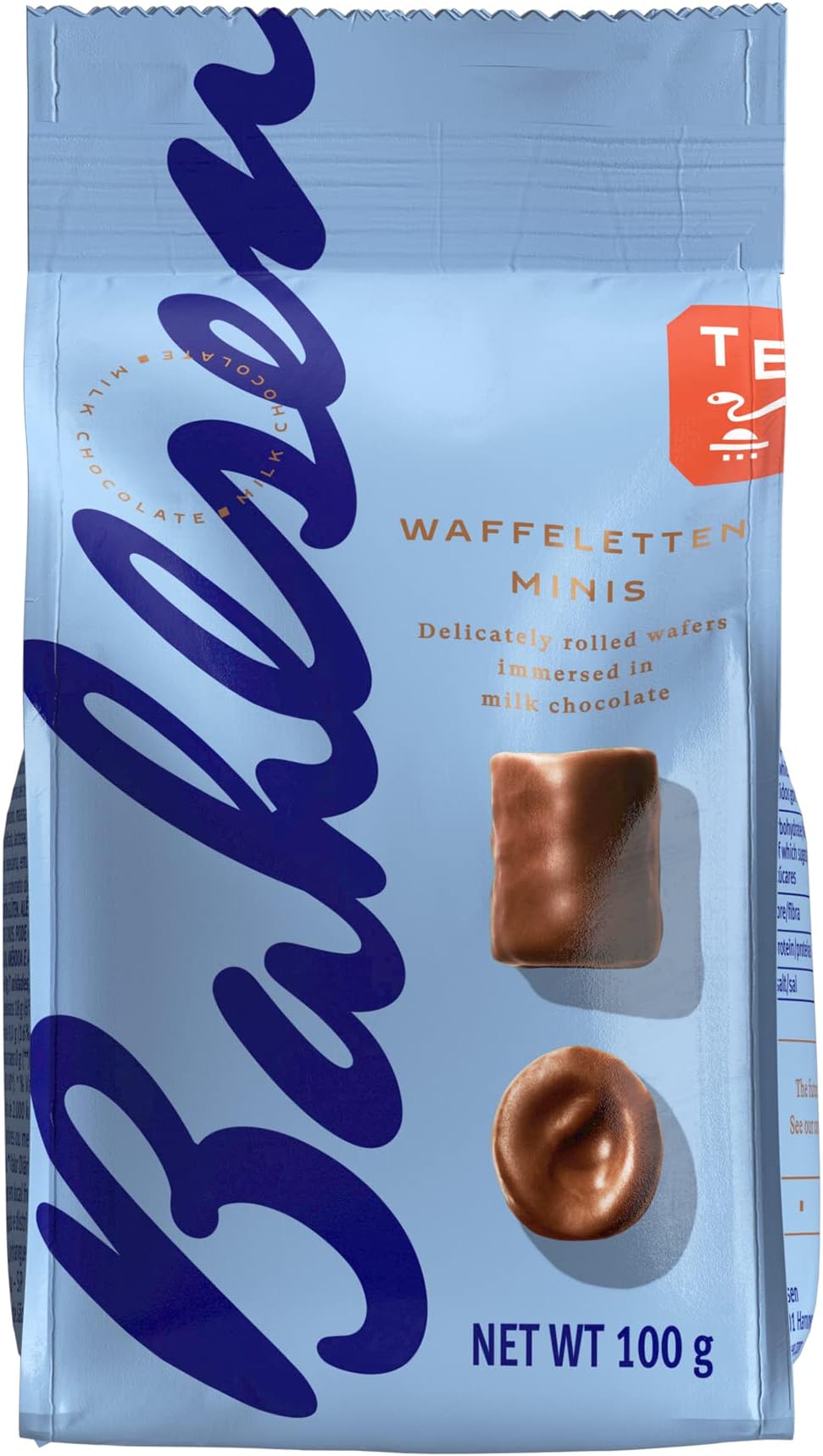 Bahlsen Milk Chocolate Waffle Minis - 100 G