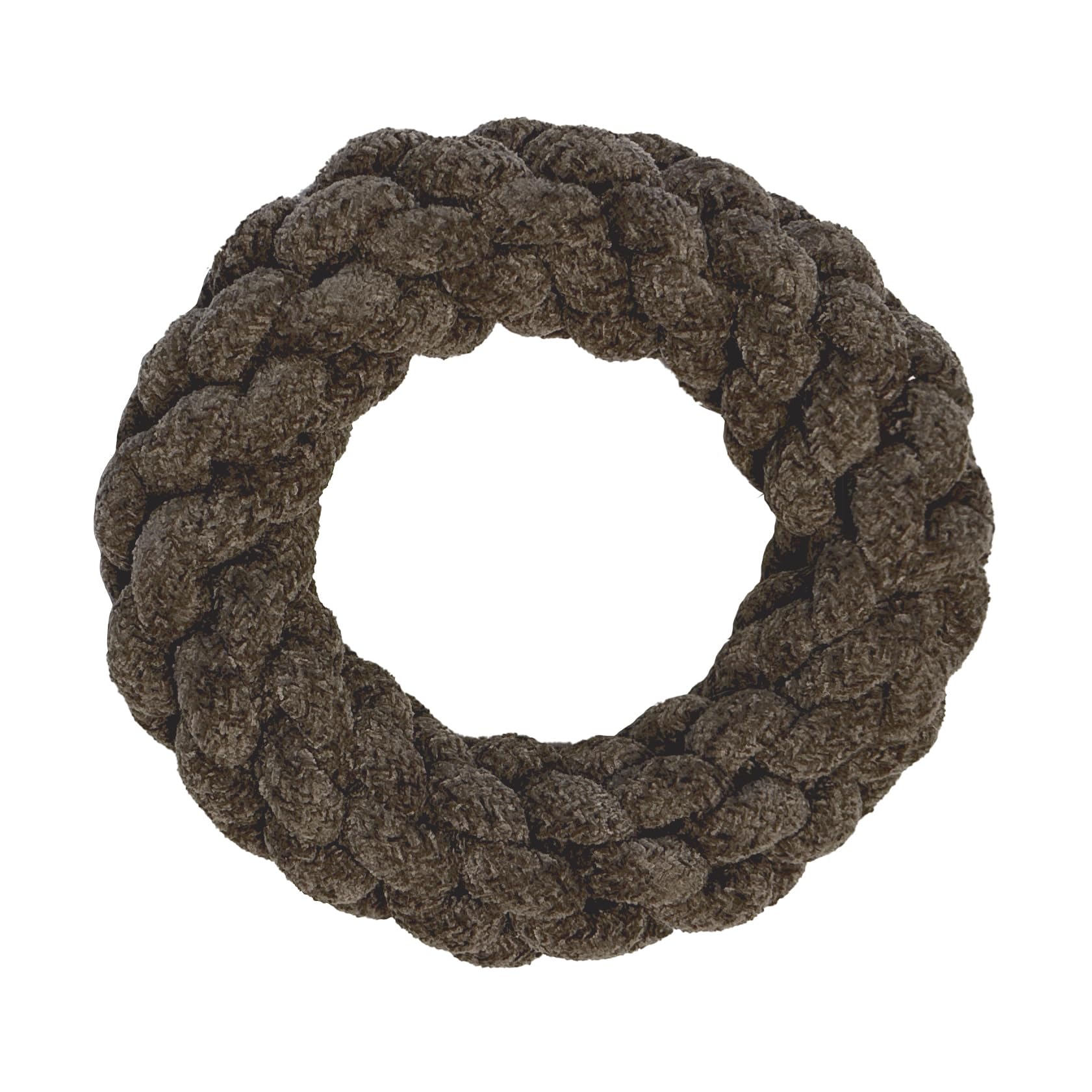 Jouet en velours noué durable fouFIT pour chien résistant marron