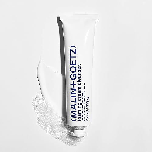 Miniatura 2 de MALIN+GOETZ Limpiador en crema espumosa | Suave lavado facial diario de crema a espuma con leche de jojoba, prebióticos + glicolípidos ricos en