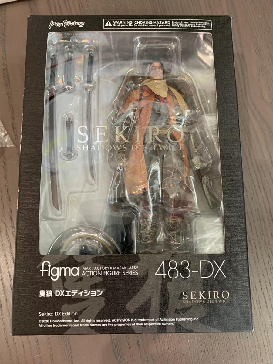 Max Factory Sekiro: Shadows Die Twice: Sekiro Deluxe Figma Action Figure, Multicolor