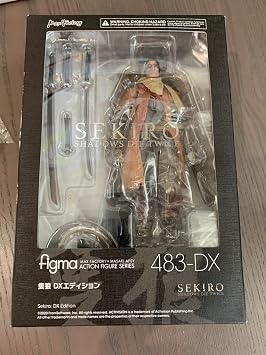 Max Factory Sekiro Shadows Die Twice Sekiro Deluxe Figma Action Figure, Multicolor
