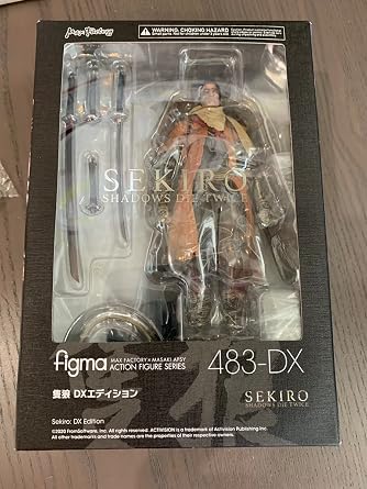 figma SEKIRO SHADOWS DIE TWICE Wolf DX Edition, Non-scale, ABS & PVC Pre-painted Action Figure
