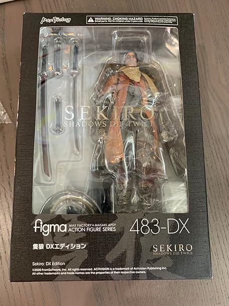 Sekiro-animen får utgivningsdatum i Japan 6 71uoYUlpyQL. AC SY606 Max Factory Sekiro: Shadows Die Twice: Sekiro Deluxe Figma Action Figure, Multicolor