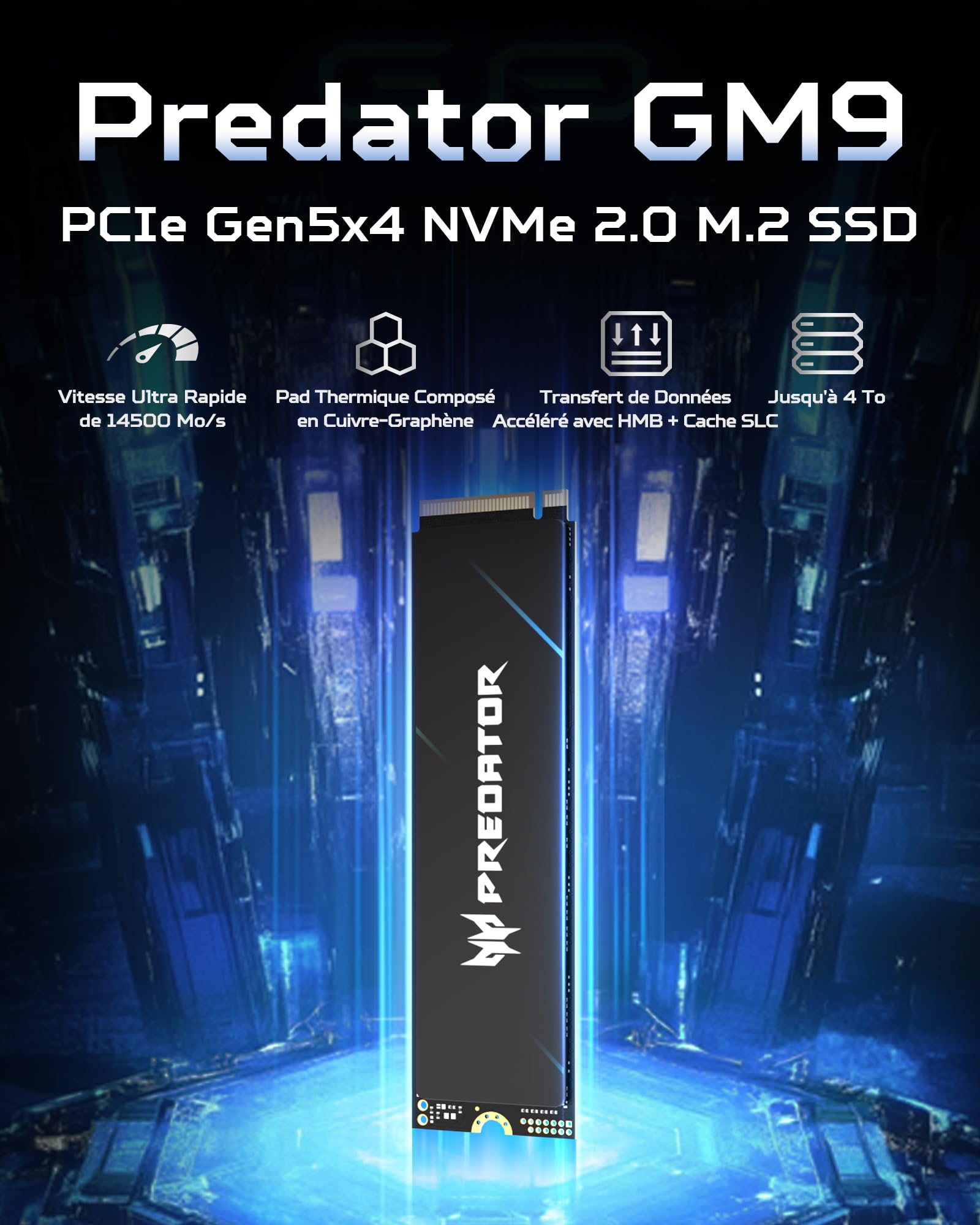 Amazon.in: Buy acer Predator GM9 M.2 Gen5 SSD 1TB, up to 14000 MB