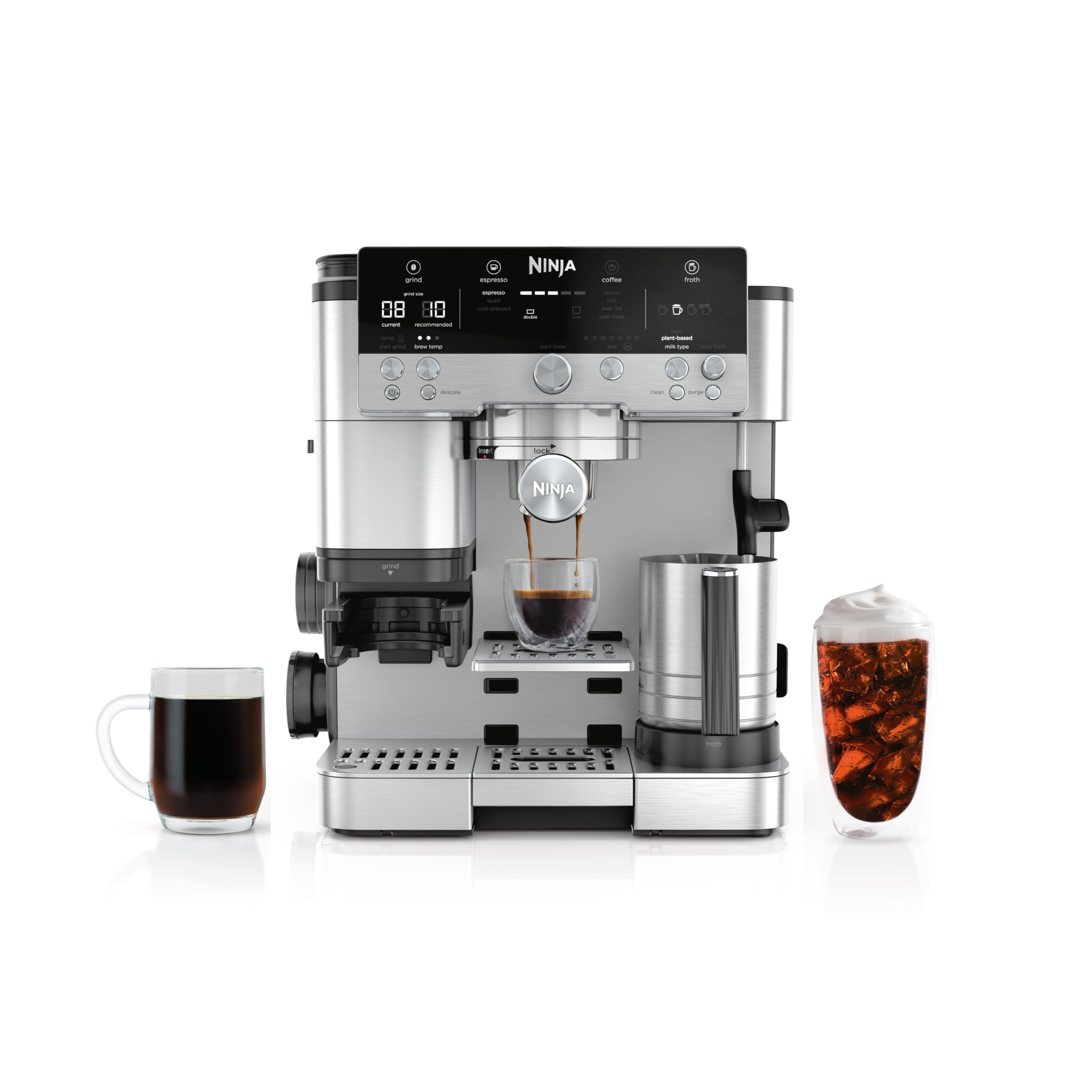 Ninja Luxe Café Premier Espresso sold for $225 at auction (list price $1,184)