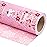 WRAPAHOLIC Reversible Pink Christmas Wrapping Paper - Mini Roll - 17 Inch x 33 Feet - Pink Christmas Tree Wrapping Paper and Snowflake Design for Holiday, Party Celebration