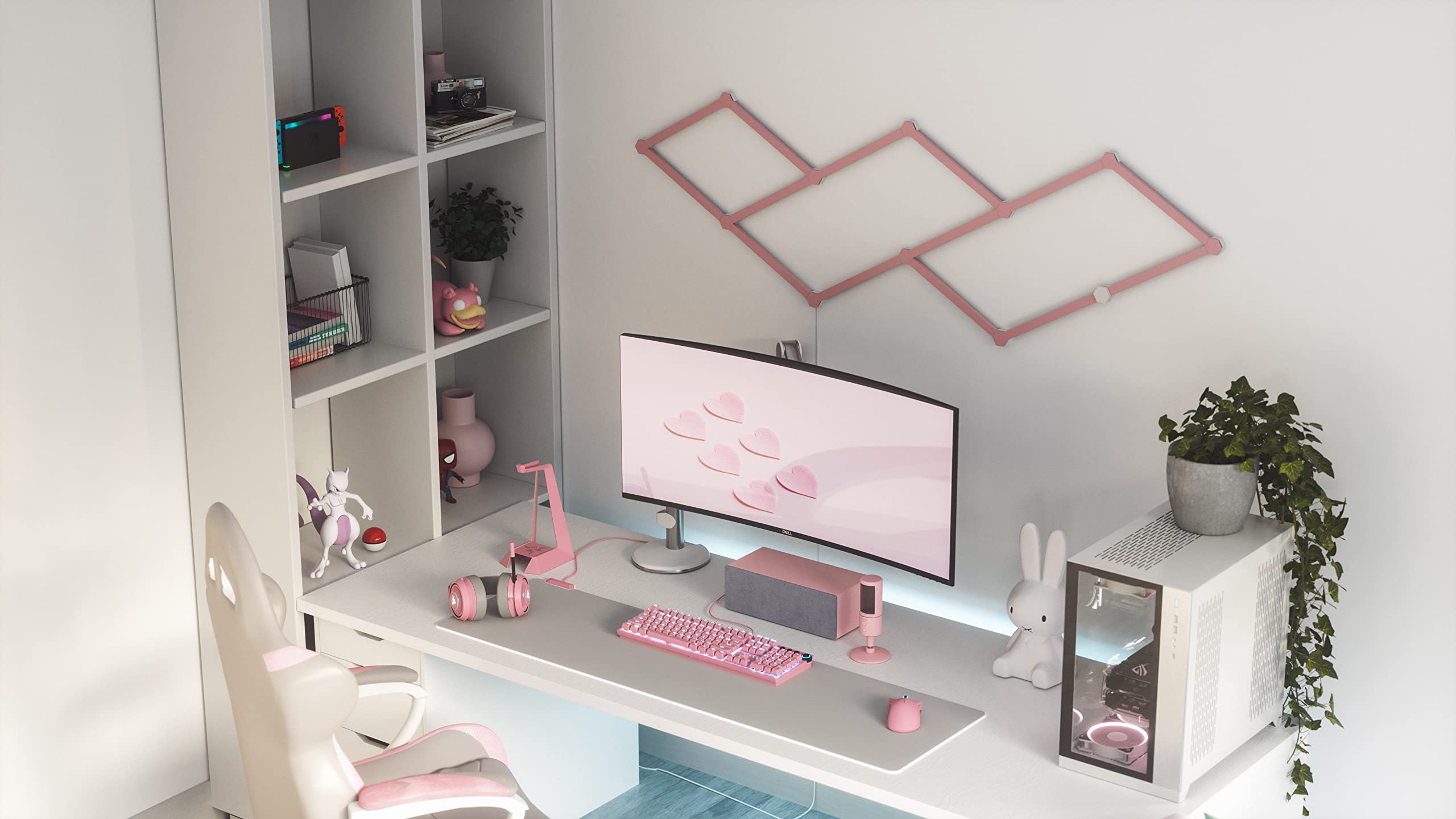 Nanoleaf Lines, Pink, Pink Skins - Image 3