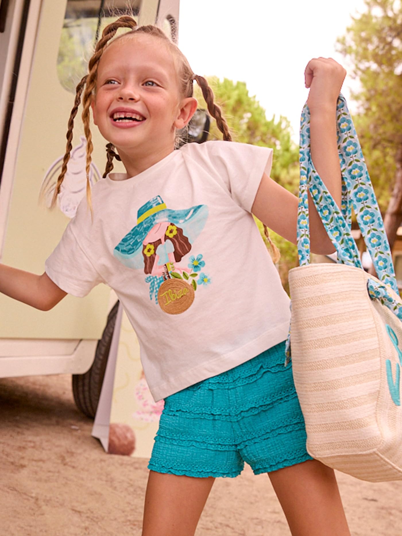 Mayoral Compl. Short Fantasia per Bambine e Ragazze Pacifico