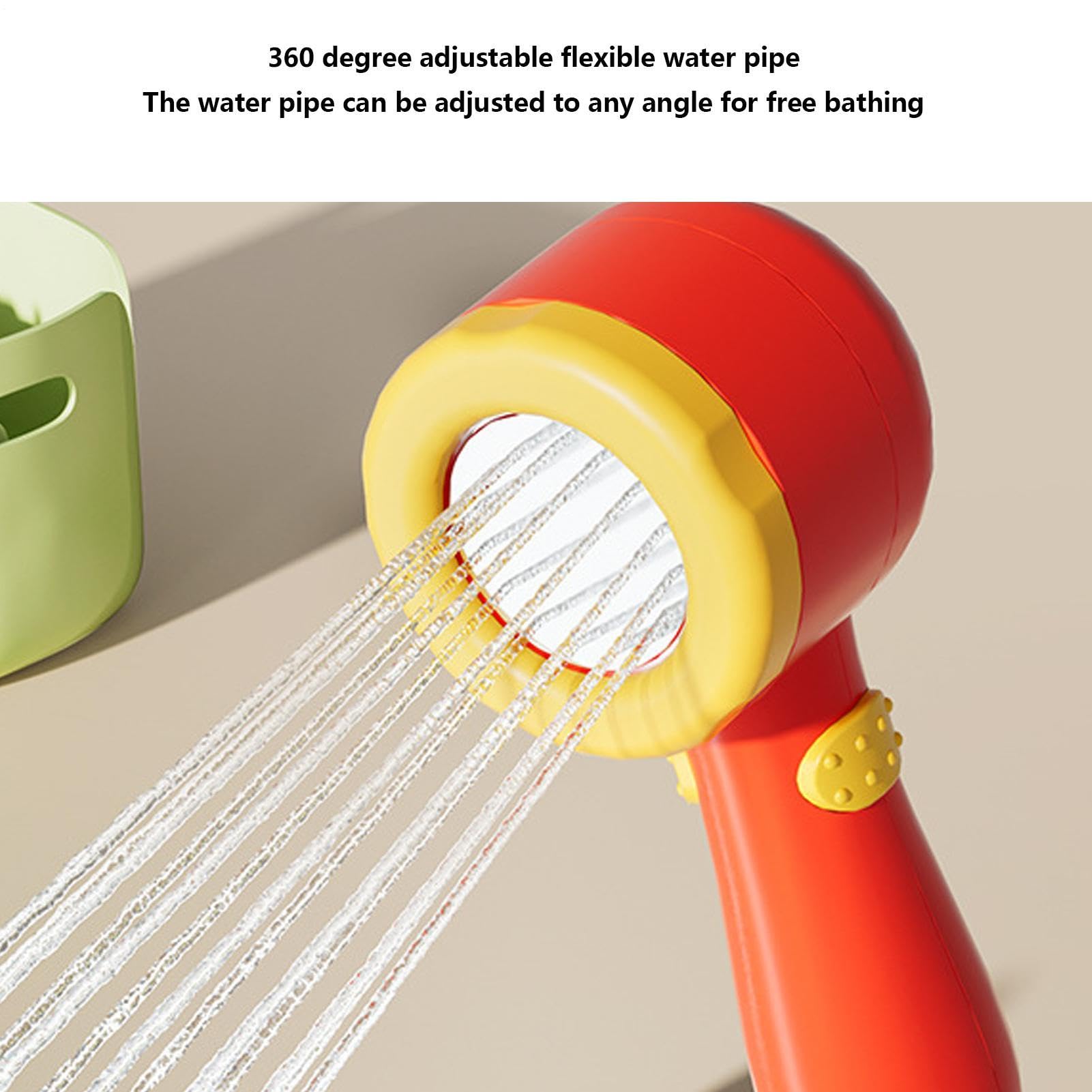 Giocattoli per il Momento del Bagnetto Giocattoli Educativi da Bagno | Soffione Doccia Divertente Da Vasca Per Bambini Da Utilizzare In Doccia A Casa In Viaggio All'Aperto Bagno Vasca E Come
