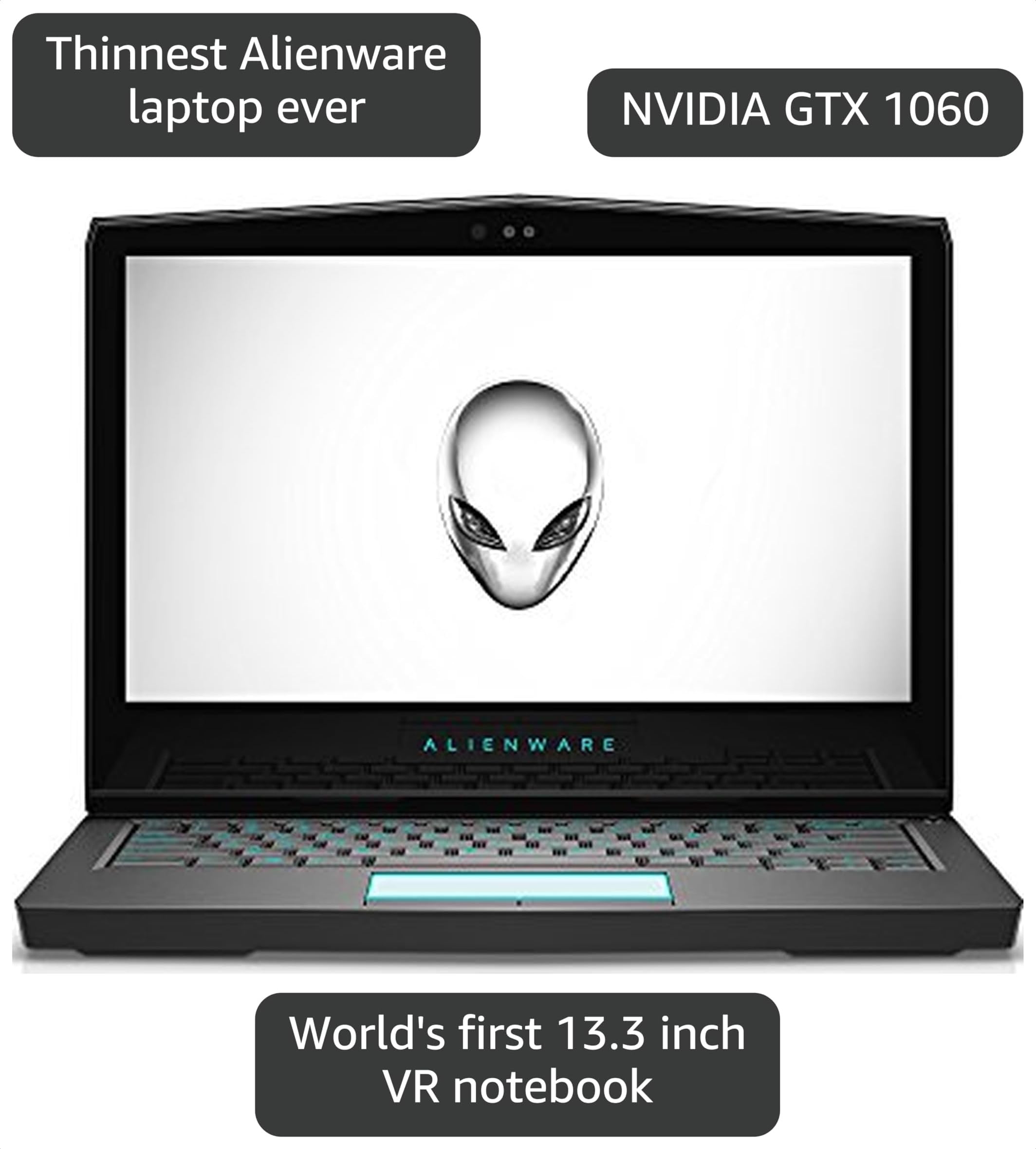 その他 dell alienware Amazon.com: Alienware AW13R3-7420SLV-PUS 13.3