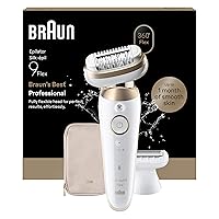 Braun Silk Epil 9 Flex Epilatore Elettrico Donna con Testina Flessibile 360° Per Epilazione