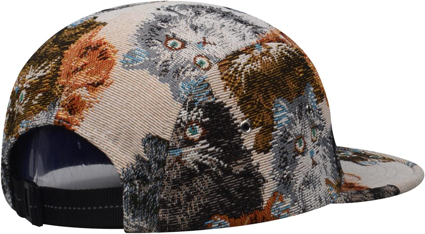 5 Panel Camper Hat | Multi-Color Unique Designs | Caps for Men & Women | Large or X-Large - Image 3