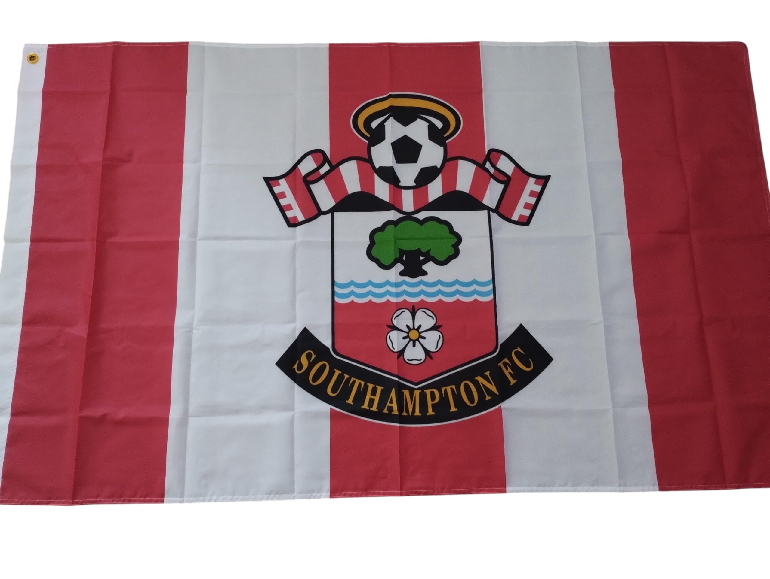 Southampton FC colours flag 5 x 3