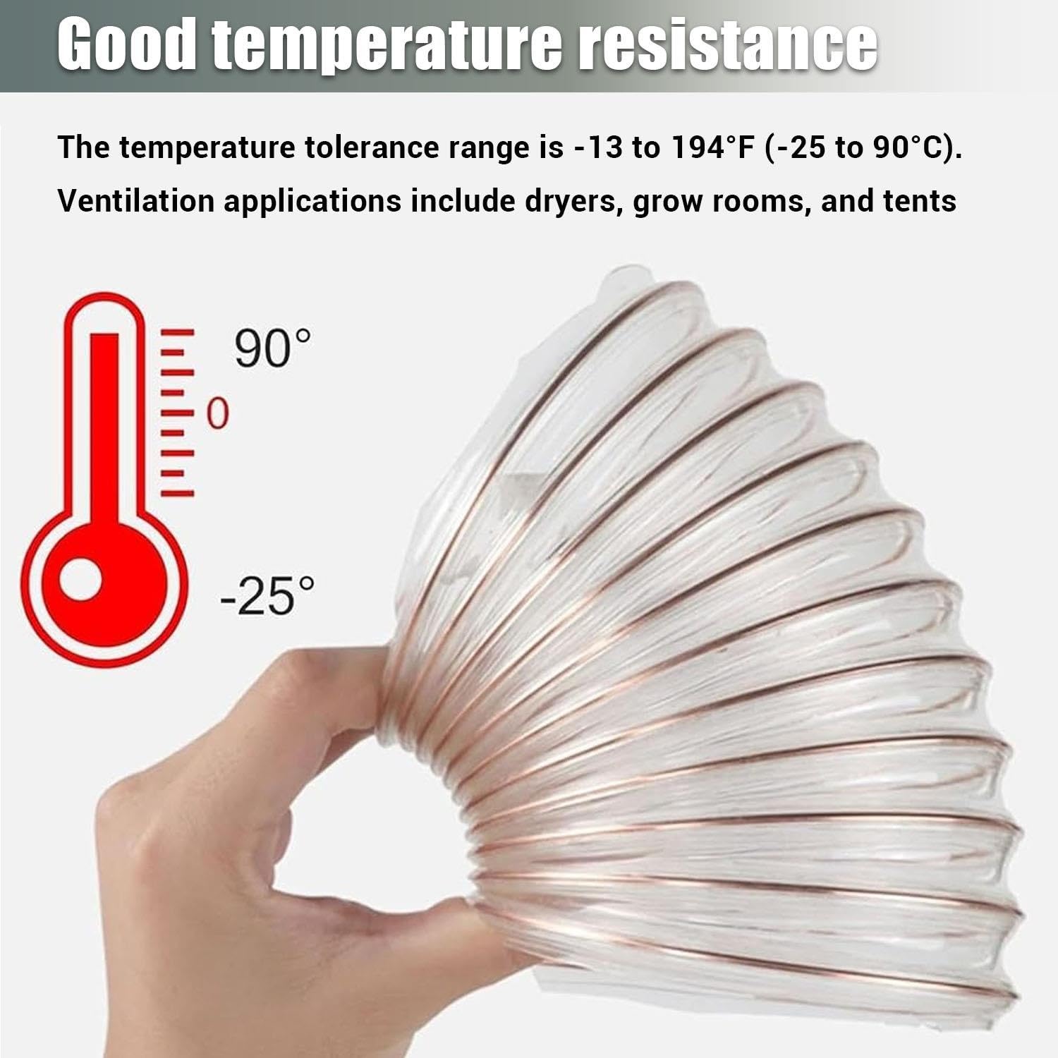 Manguera Flexible De Recogida De Polvo, Conducto Transparente De PVC
