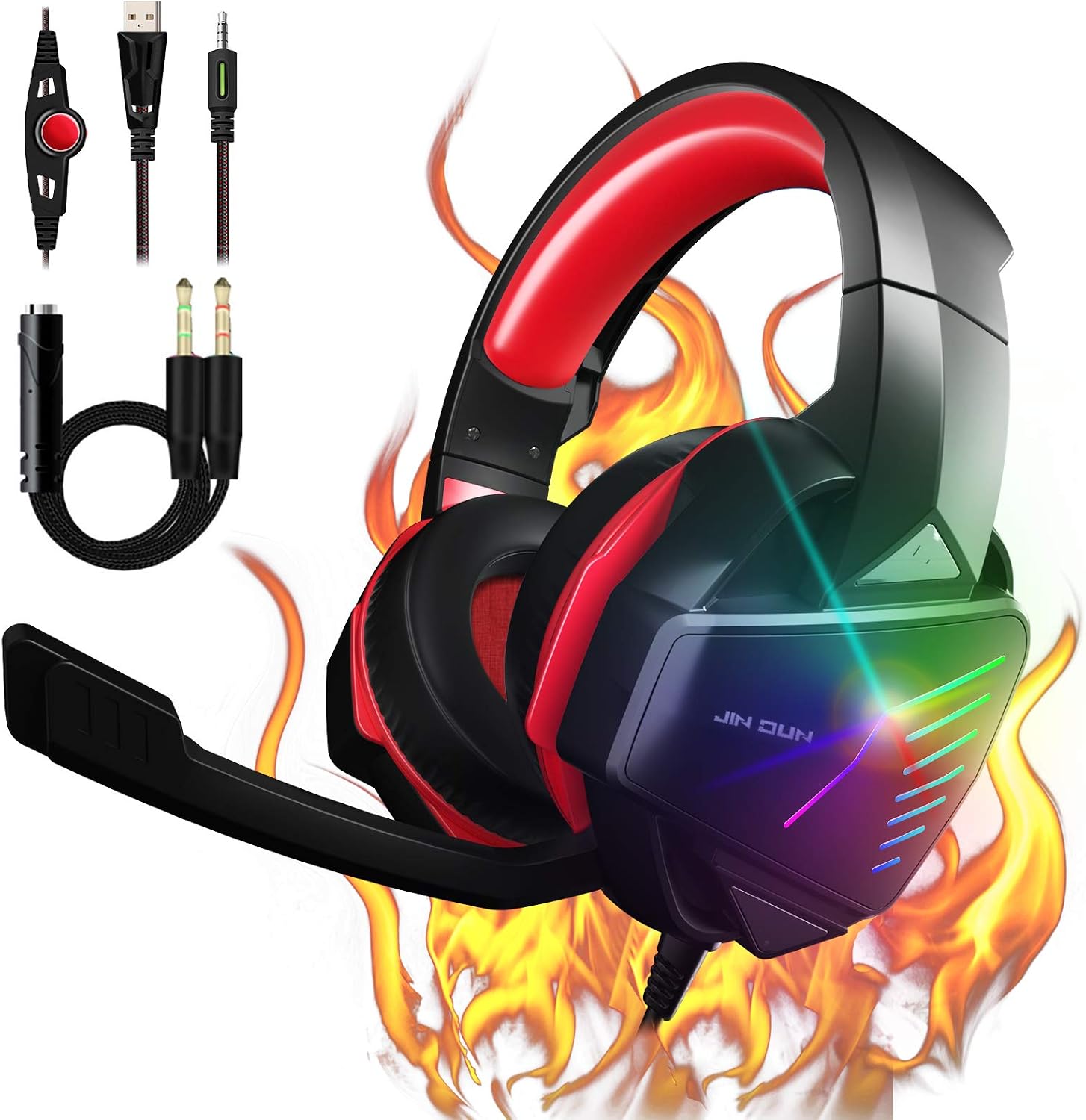 7.1 Stereo Surround Sound with Mic PC 