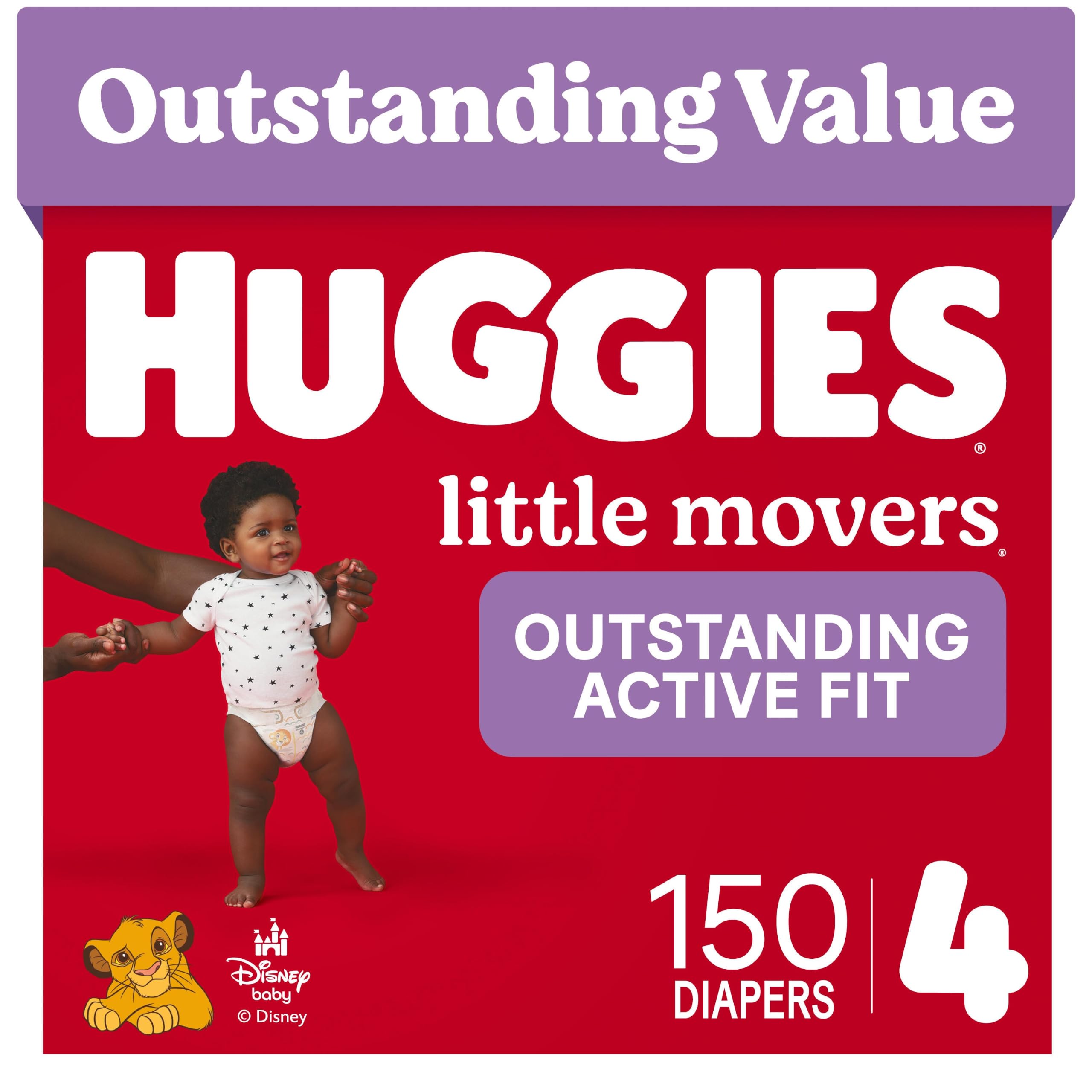 Huggies Little Movers Diapers Si
