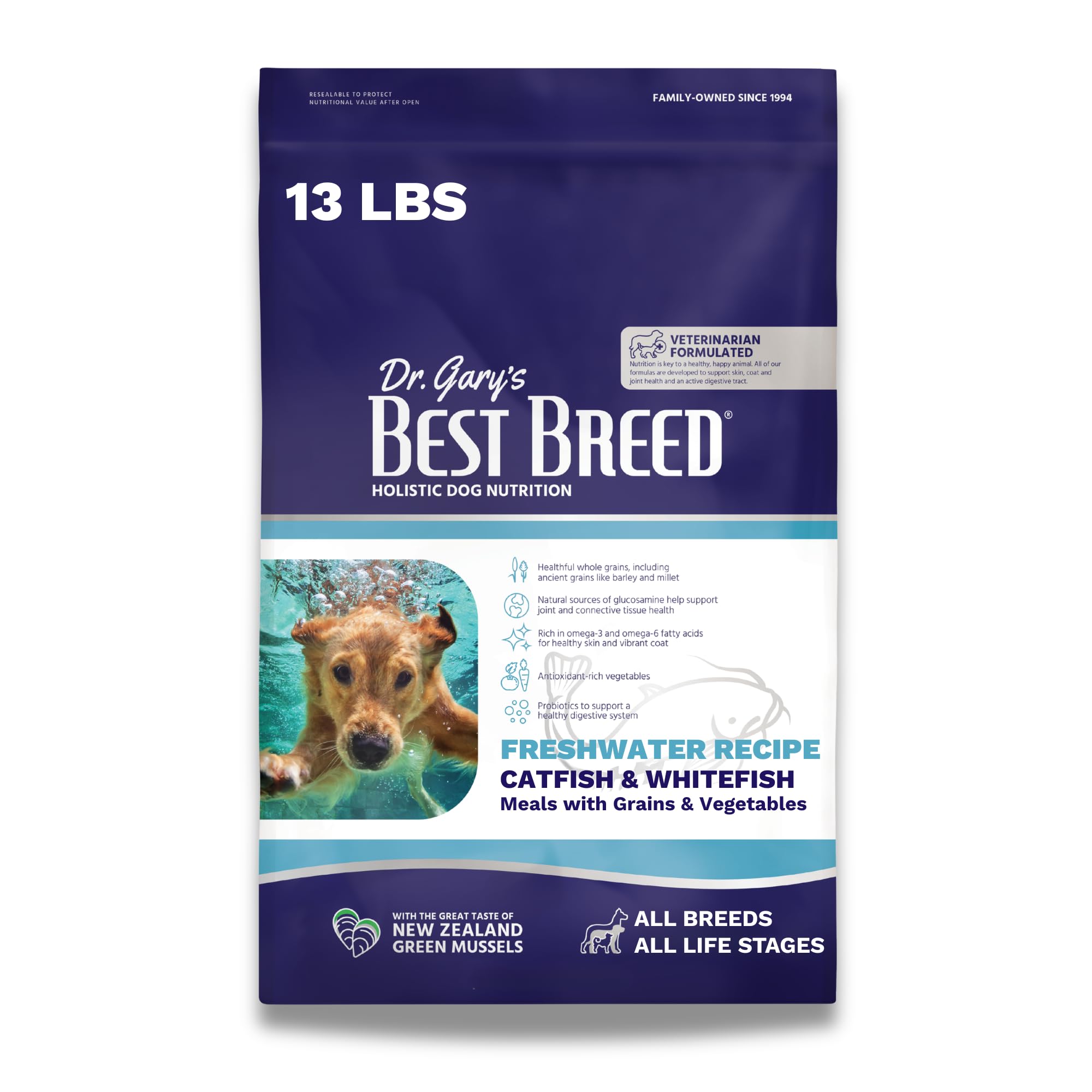 Best Breed Dr. Gary's Catfish and Whitefish Dog Food
