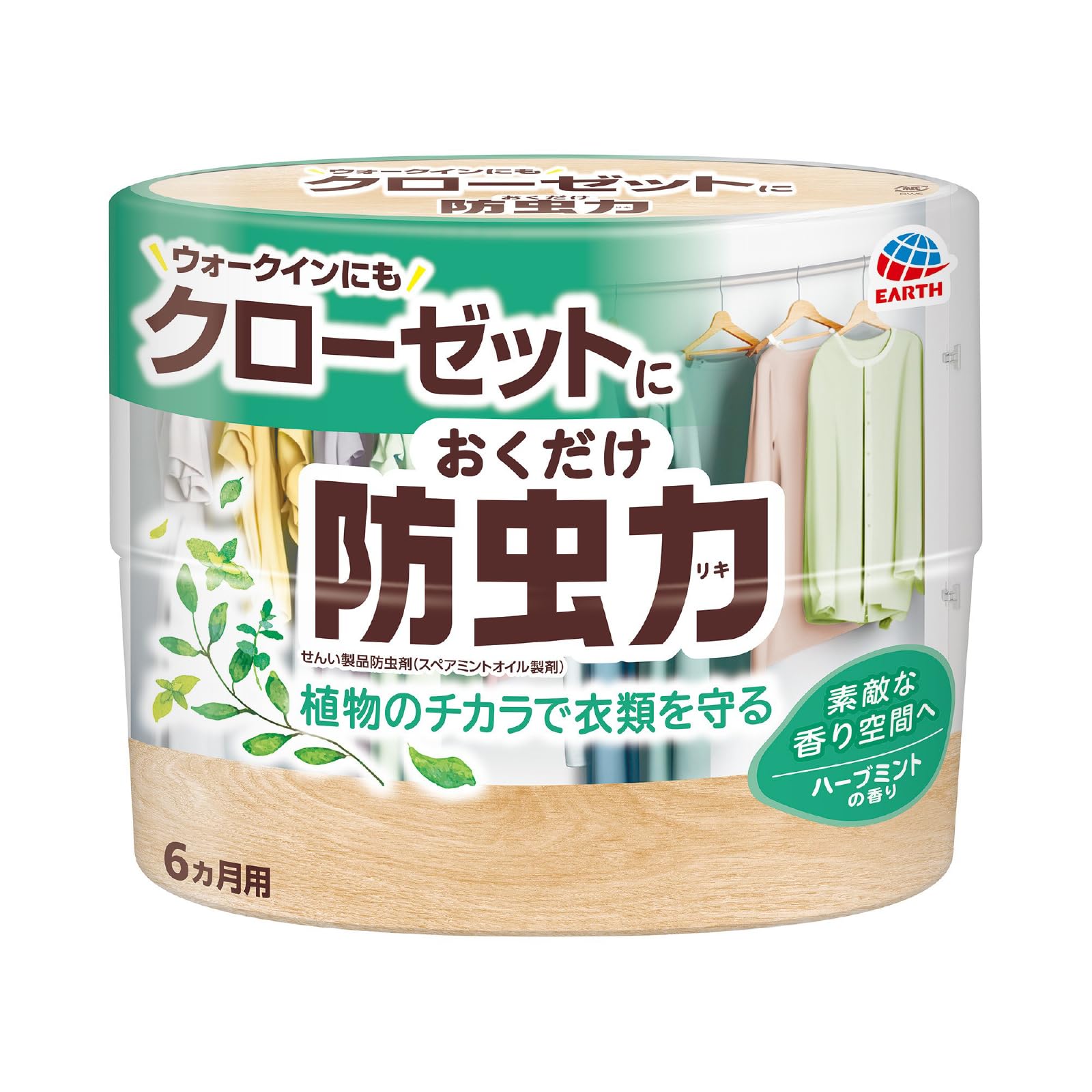 クローゼットにおくだけ 防虫力 ハーブミントの香り 300mL商品画像