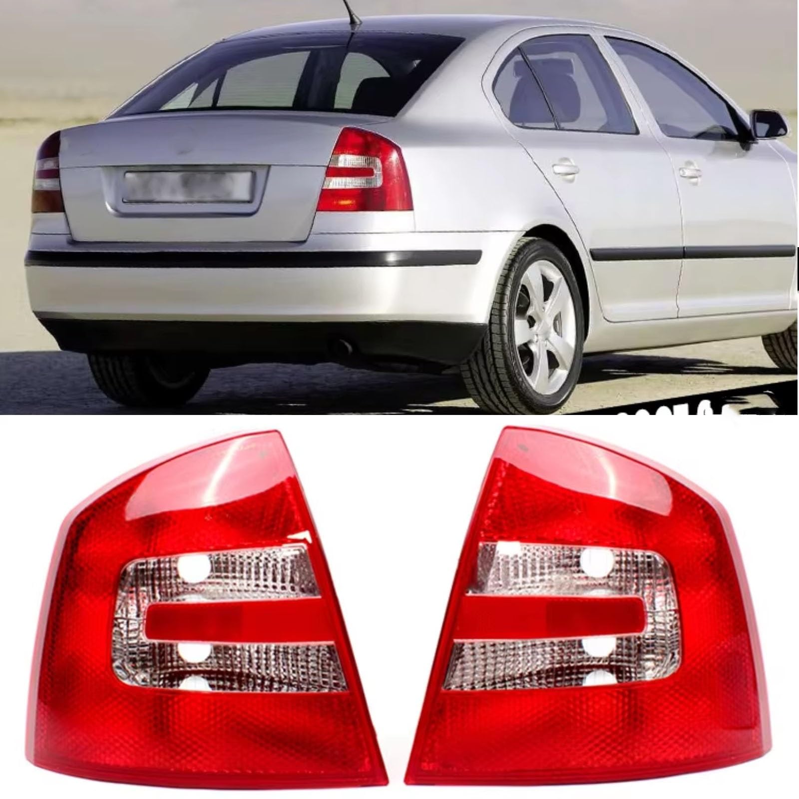 fari posteriori auto Fanale Posteriore Per Skoda Per Octavia A5 Berlina Per Combi 2004-2008