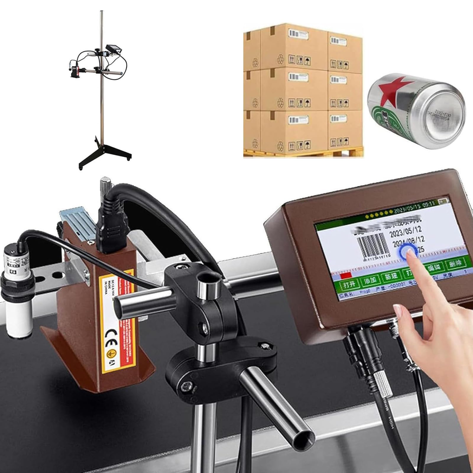 Codeur à jet d'encre portatif pour organiser votre atelier de dégustation