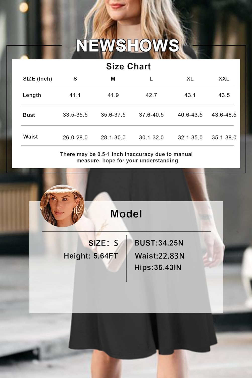 Newshows Womens 2025 Summer Teacher Work Modest Dresses Ultra Soft Short Sleeve Midi Old Money Clothes Business Casual Dress - Image 6