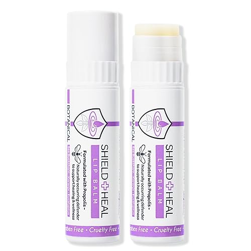 Paquete de 2 - Bálsamo labial botánico con aromaquiología, tecnología de fragancia que mejora el estado de ánimo, alivia los labios agrietados y