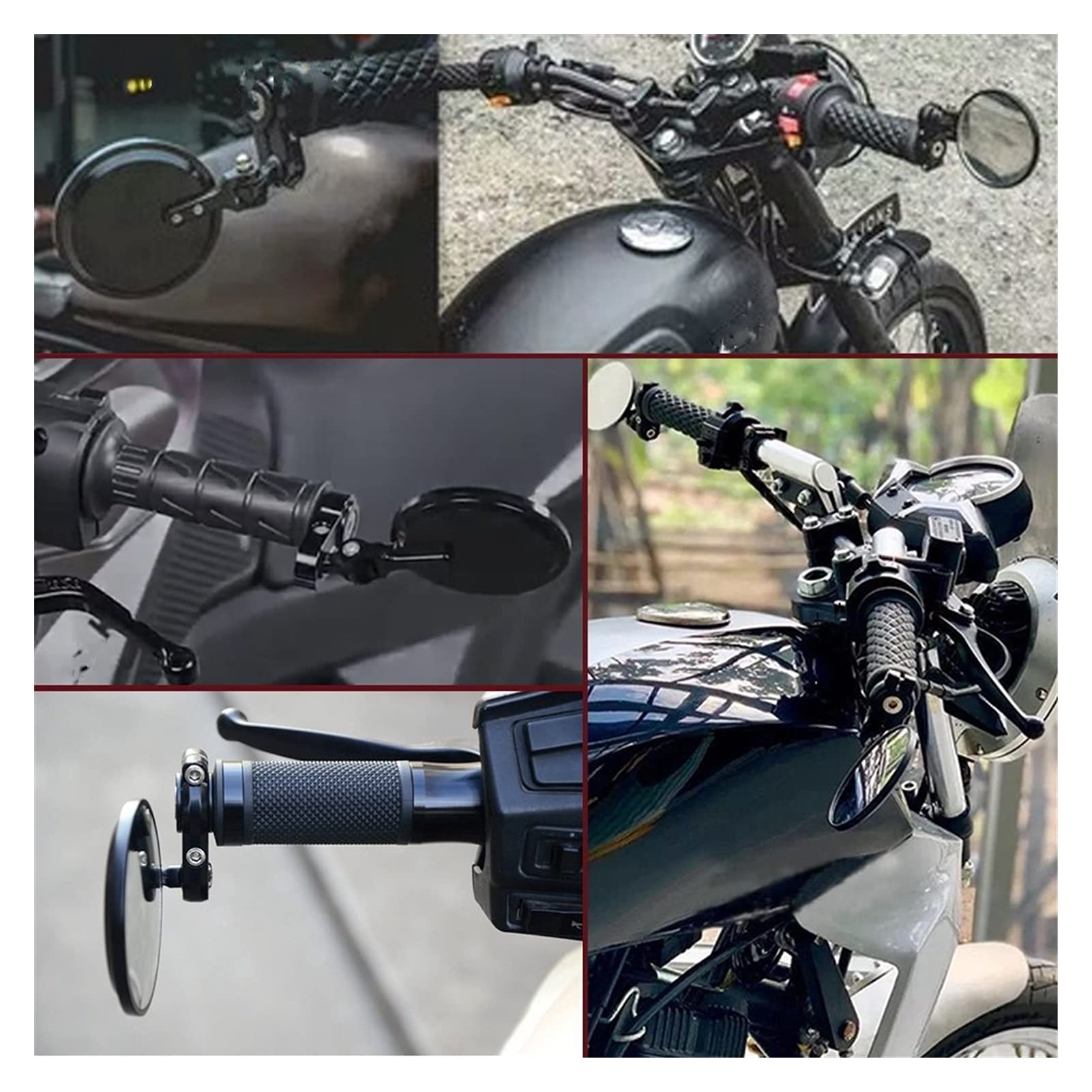 Specchietto Laterale Sinistro Cyclingcolors Per BMW C600 E C650 – Ricambio Compatibile Per Moto E Scooter