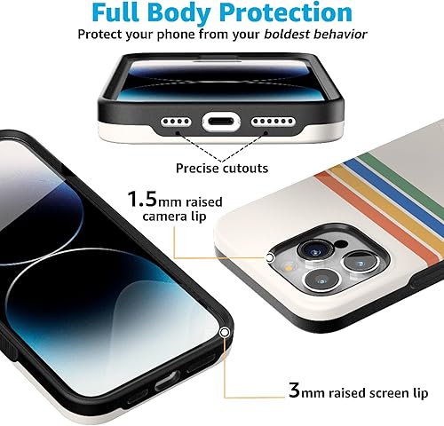 Vista 356 de Casely Funda para iPhone 15 Pro Max Jardín Secreto Flores mixtas Funda atrevida Compatible con MagSafe y botón de acción Secret Garden