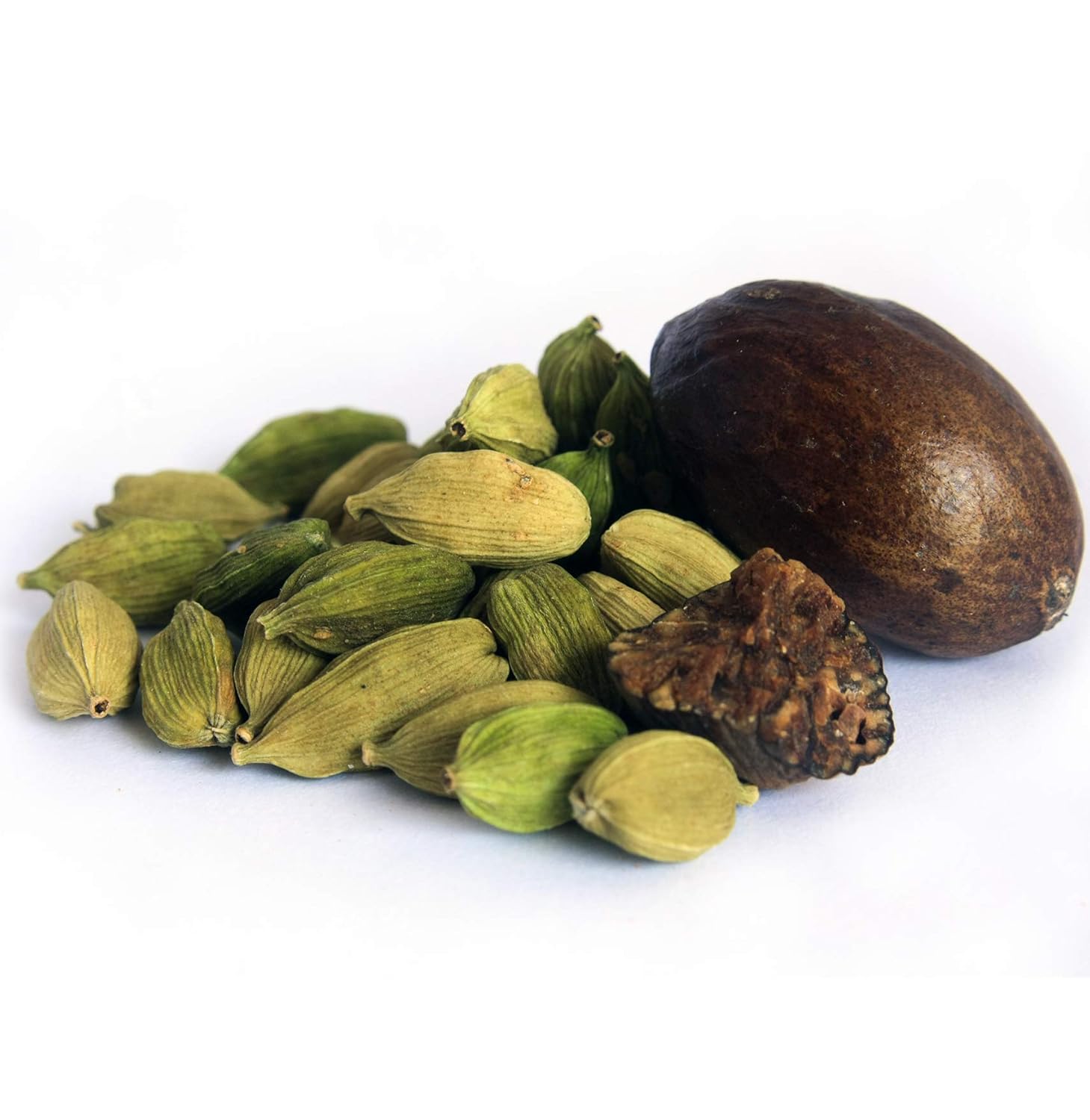 Fresh Ceylon Green Cardamom Pods | Pure Aromatic & Large Pods | Freshly Harvested Seeds | Premium Gourmet Ceylon Spices | Make Delicious Cookies & Cakes | Natural (100g)