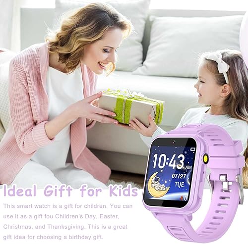 Miniatura 6 de Reloj inteligente para niños, historia de audio, mascota interactiva, seguimiento de hábitos, tarjeta de letra, tarjeta de sentido común, reloj para