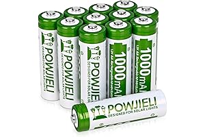 Rechargeable AA NiMH Batteries - Reliable Power for Everyday Devices