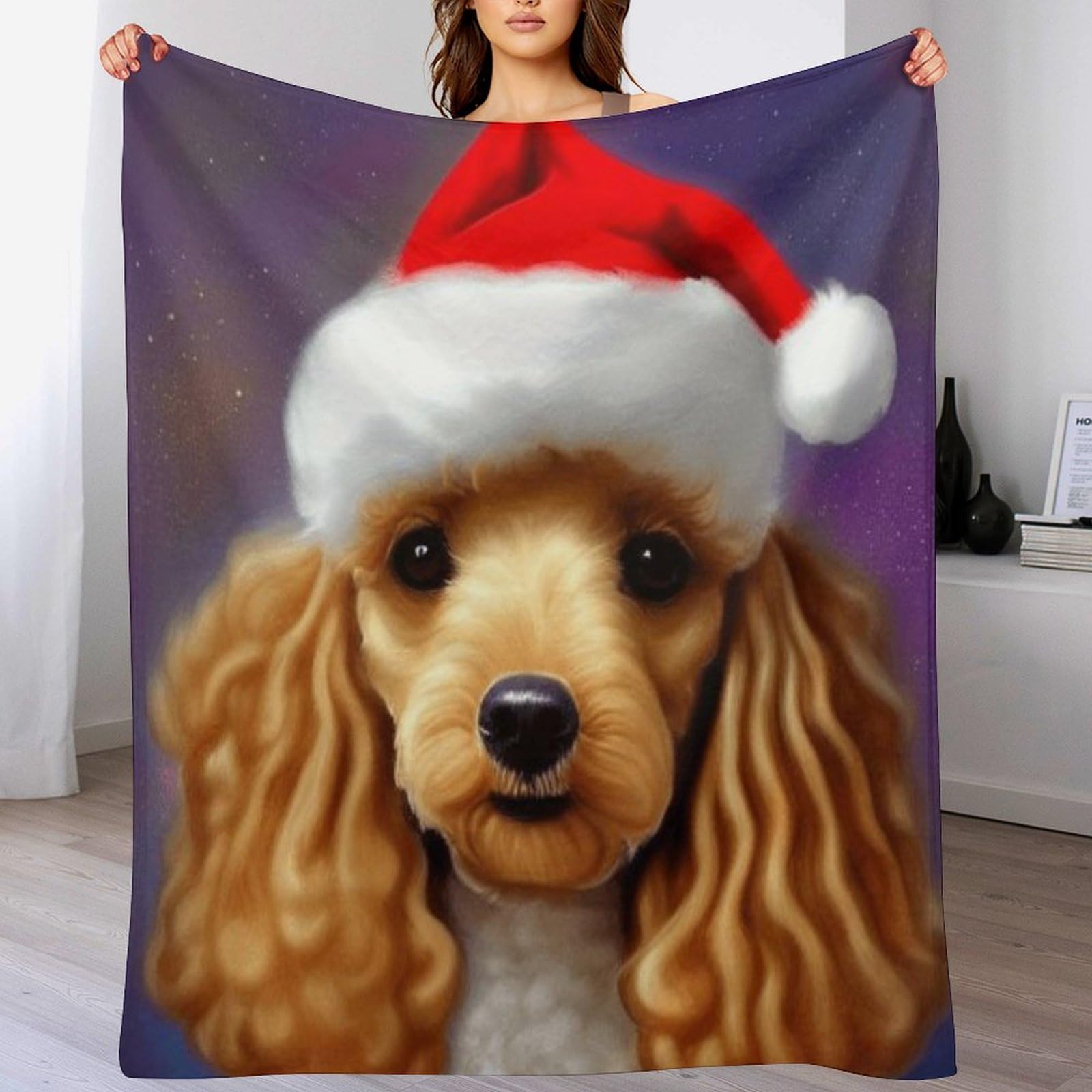 Couverture en Cute Chien contre le froid avec ce plaid douillet et chaud pour lit