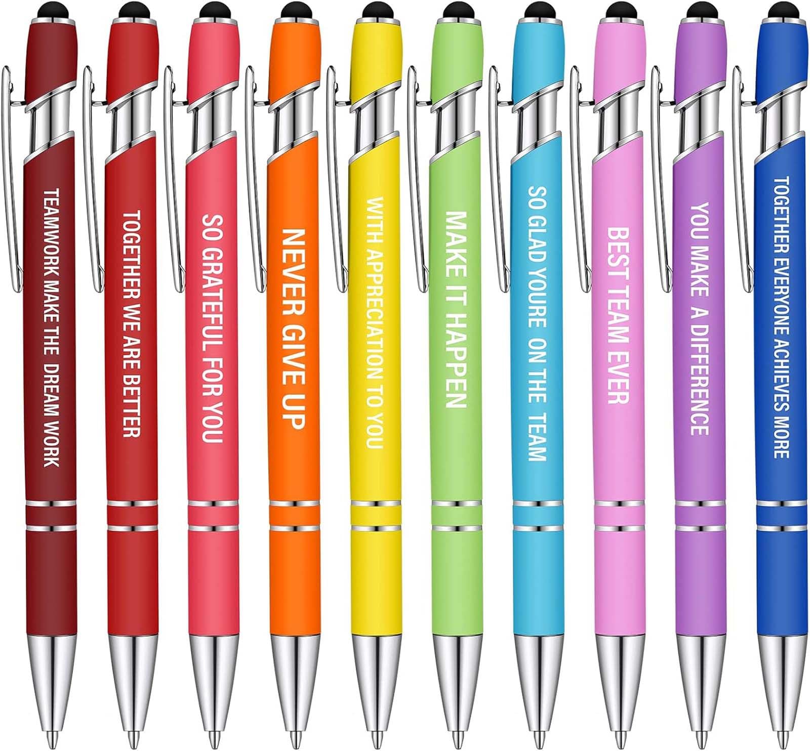 Personalized Pens for Women Men in Bulk,Customized Pens Engraved With Name Business Logo for Marketing,Birthday, Christmas, Anniversary, Women, Or Office Use 14 count