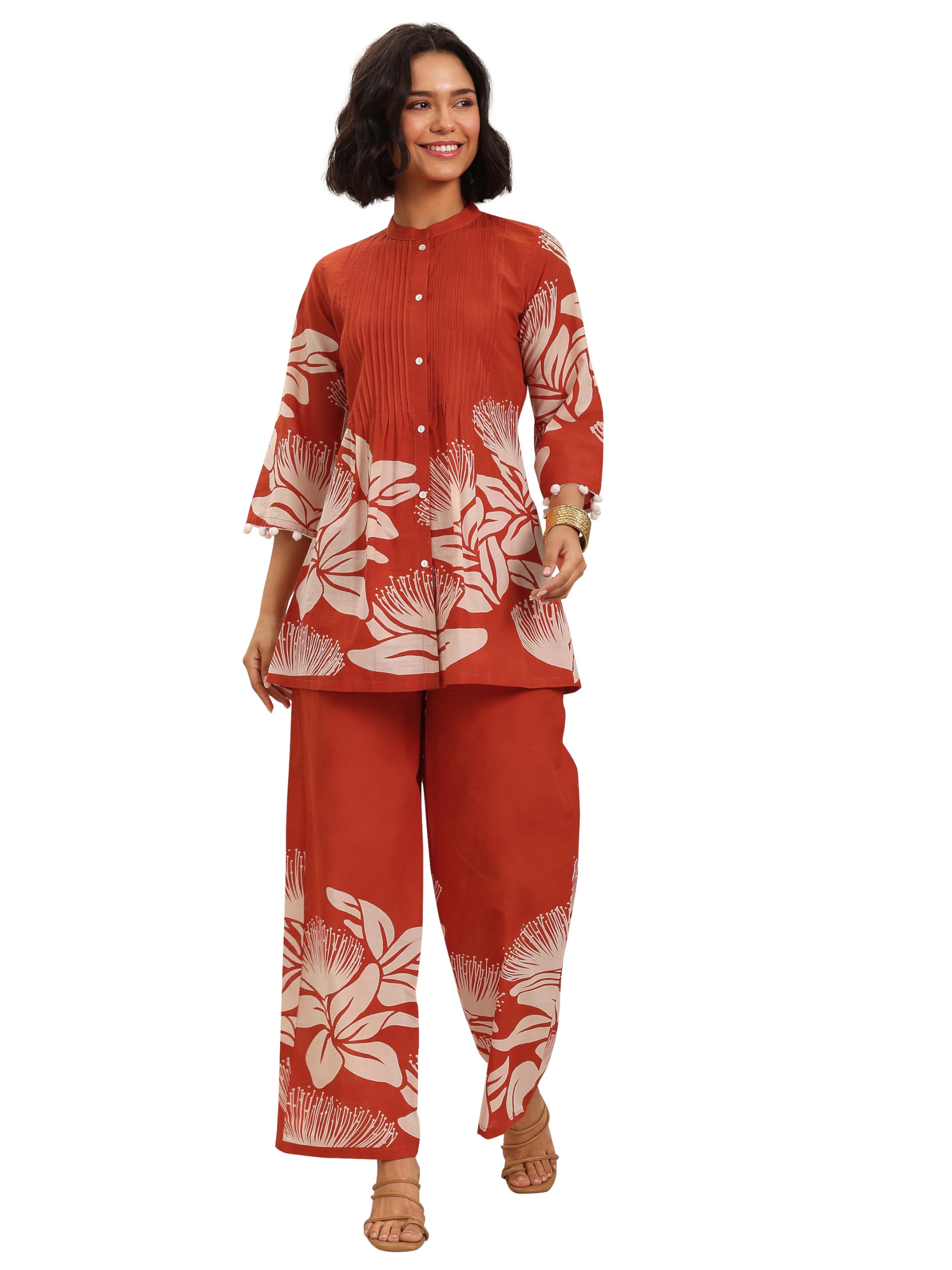 Printed Cotton Co-Ord Set