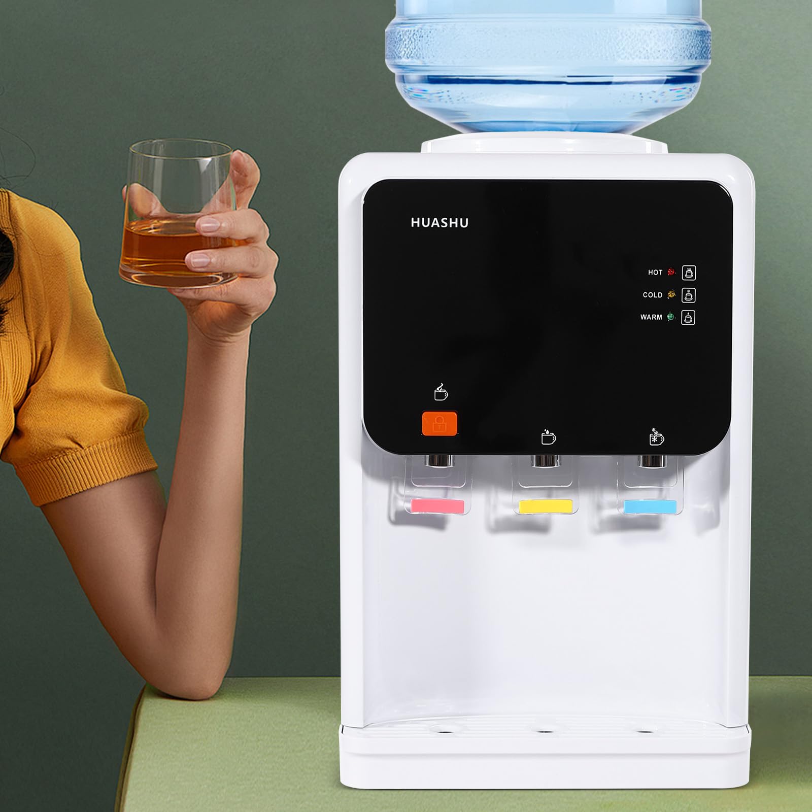 Distributore elettrico di acqua fredda per palestre, cucine, uffici