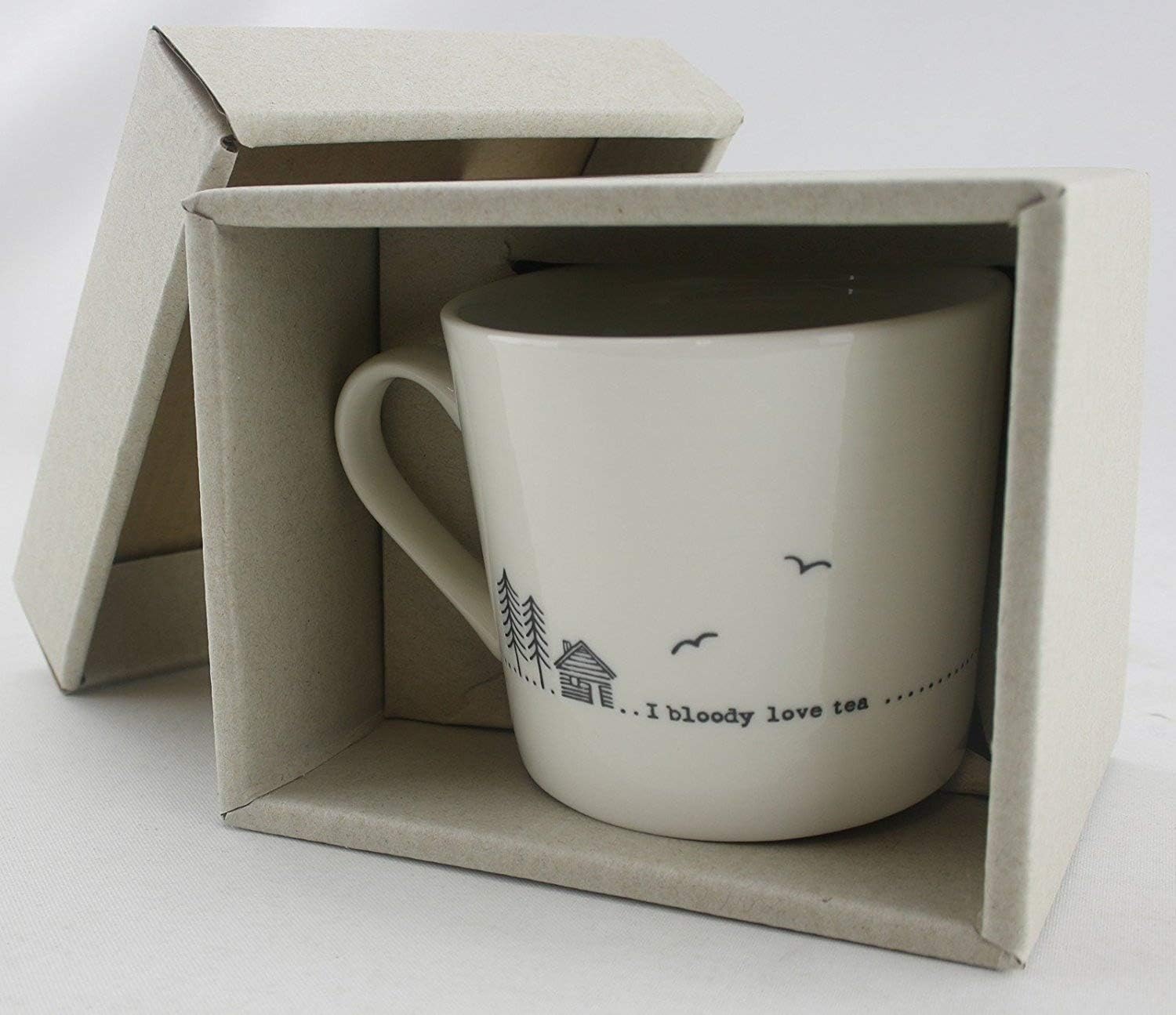 Bloody Love Tea Wobbly Porcelain Boxed Mug