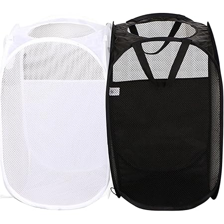 Cesto Portabiancheria Bambù Conico Grigio – Avilia Home - Foto 11