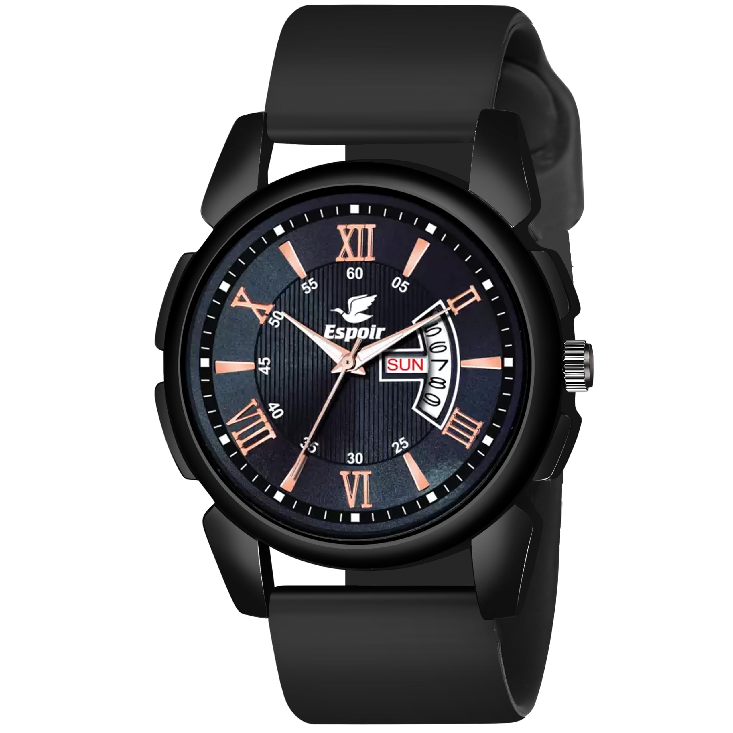 Espoir Day and Date Smart Watch Strap Silicone Mens Watch - Silicone Dehradun (B0D1N1548H) Amazon Price History, Amazon Price Tracker
