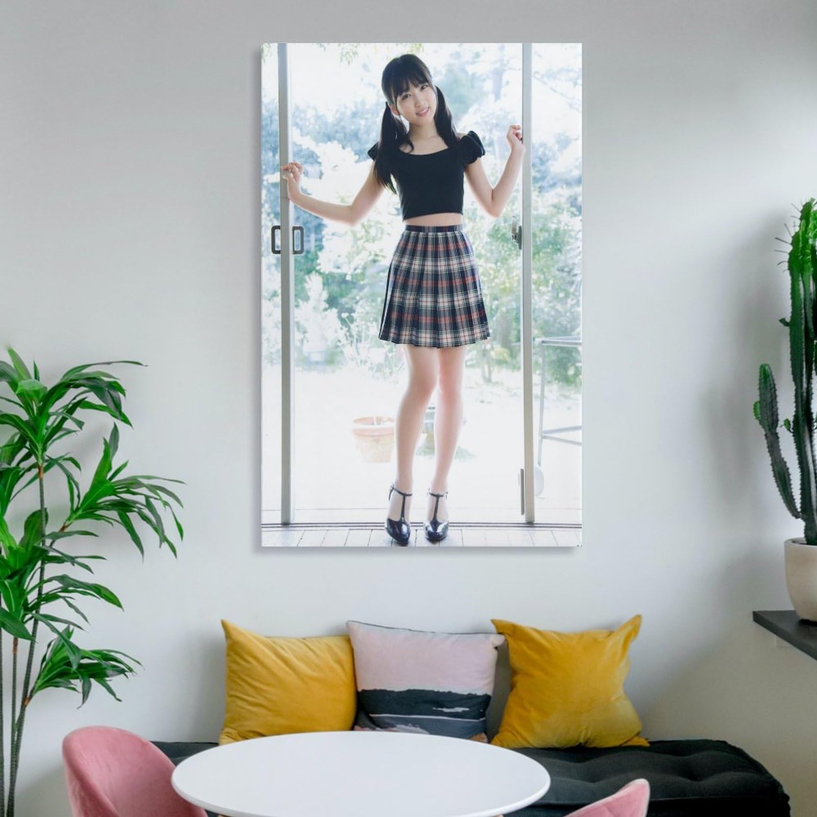 矢吹奈子精巧なポスターベッドルーム リビング ルーム装飾壁画吊りキャンバス16x24inch(40x60cm) Amazon.co.jp: 矢吹奈子 ポスター キャンバス 芸術 ポスター 壁アート 画像 印刷 現代 寝室 装飾 ポスター  ホームアートワーク20x30inch(50x75cm) : ホーム＆キッチン