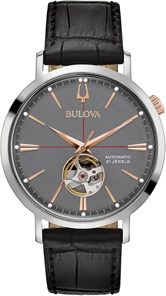 Bulova Aerojet Leather
