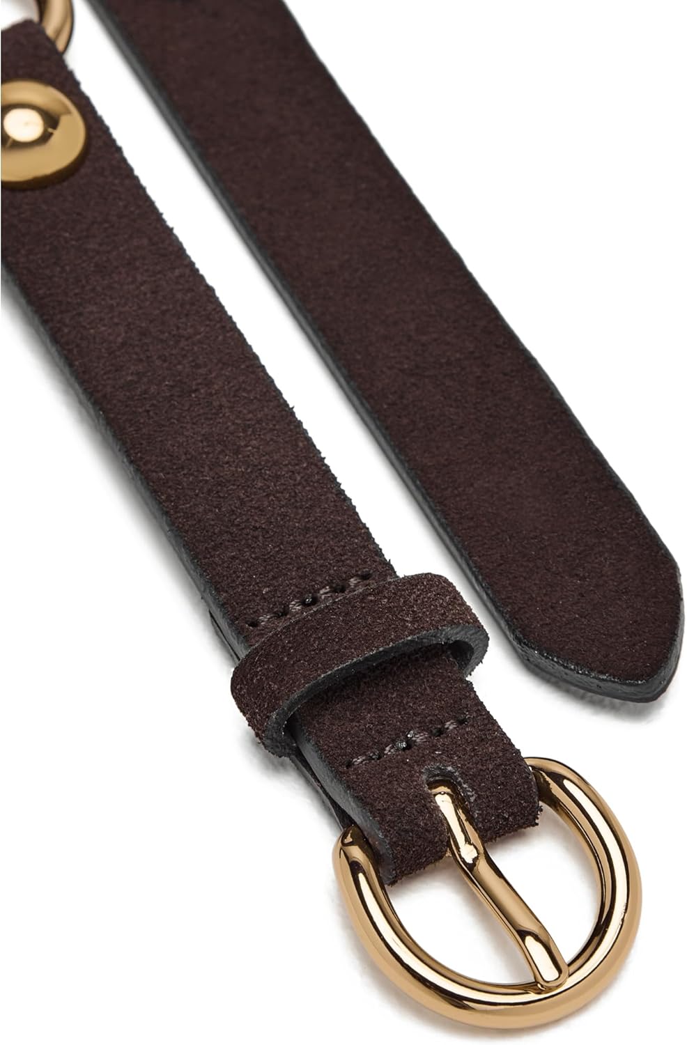 Madewell Women's O-Ring Studded Suede Belt - Image 3