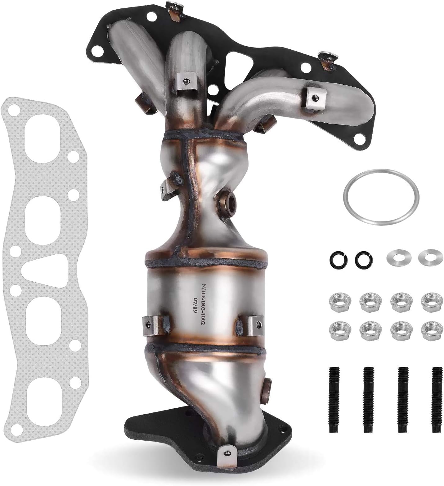 YITAMOTOR Catalytic Converter Compatible with 2007 2008 2009 2010 2011 2012 2013 Altima 2.5L with Gasket Kit Exhaust Manifold (EPA Compliant)