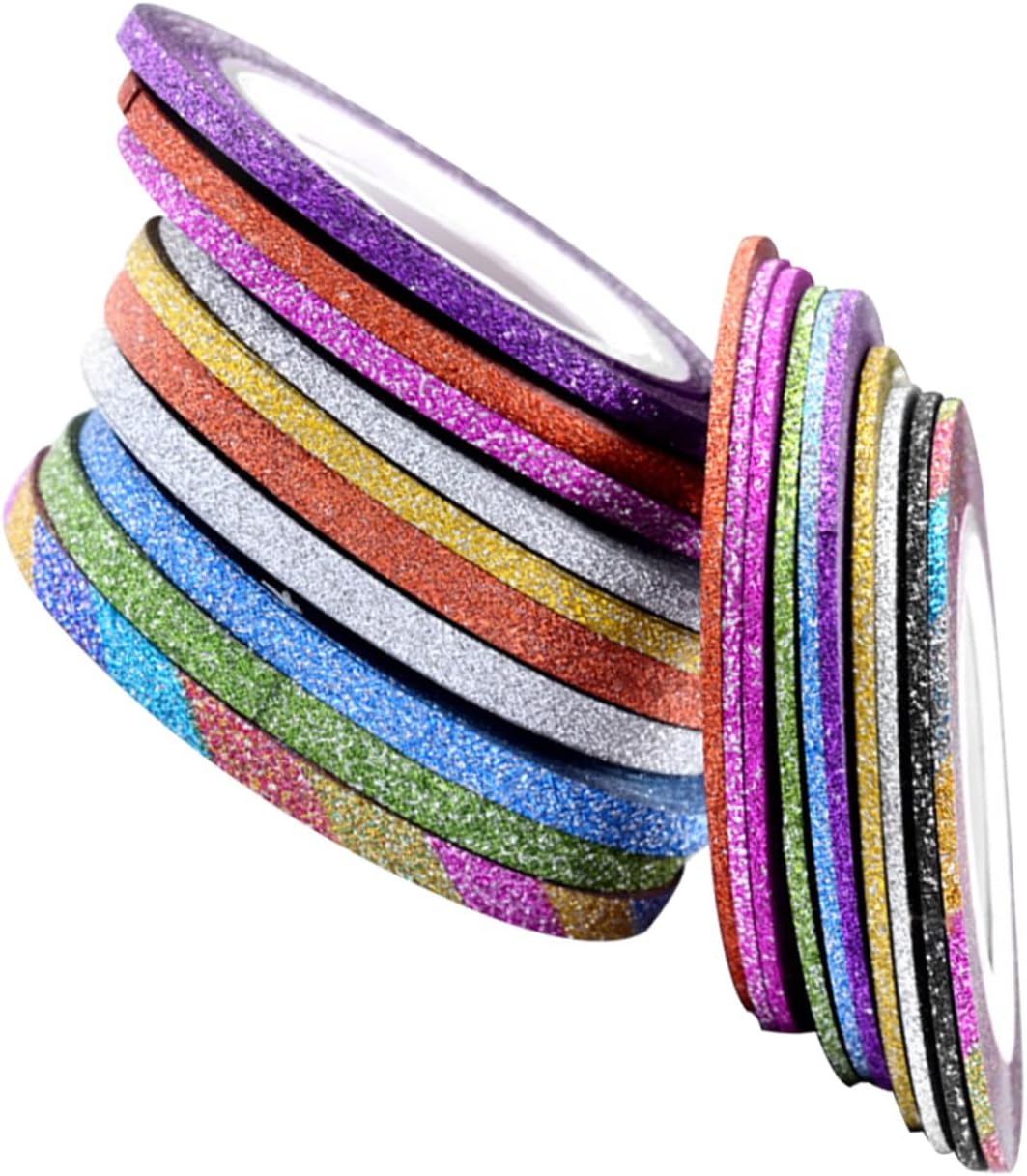 HONMEET 30Pcs Glue Sand Line Sticker Nail Art Strip Tapes Nail Strip Tape Sticker Brite Tone Stickers For Nails Colorful Decor Nail Decals Nail Tape Strip Nail Striping Sticker HONMEET 30Pcs Glue Sand Line Sticker Nail Art Strip Tapes Nail Strip Tape Sticker Brite Tone Stickers For Nails Colorful Decor Nail Decals Nail Tape Strip Nail Striping Sticker