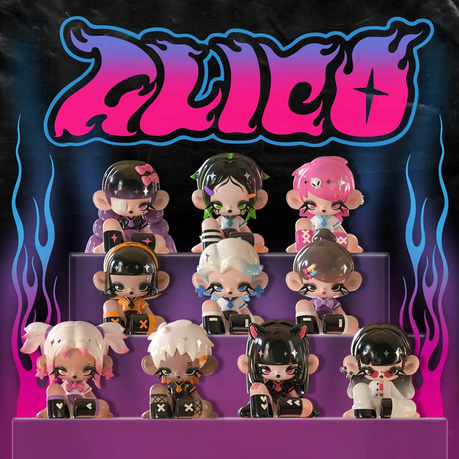 Bigimo Energyシリーズの可愛いキャラクターが揃ったフィギュアセット