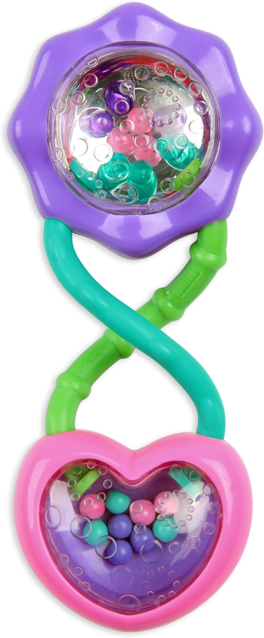 Kids 2 Rattle And Shake Barbell Rattle, Multi-Colour, 8672