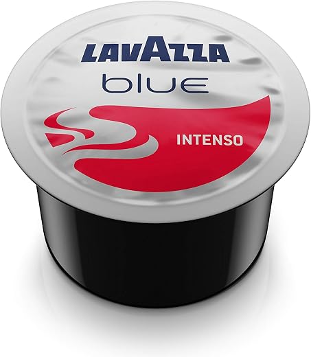 Lavazza Blue Espresso Intenso, Pack Of 25 Coffee Capsules, Compatible With Blue Machines, Can - 200 Gram