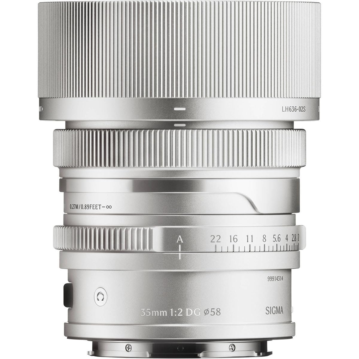 Amazon.com: Sigma 35mm F2 DG (Silver) | Contemporary for L Mount