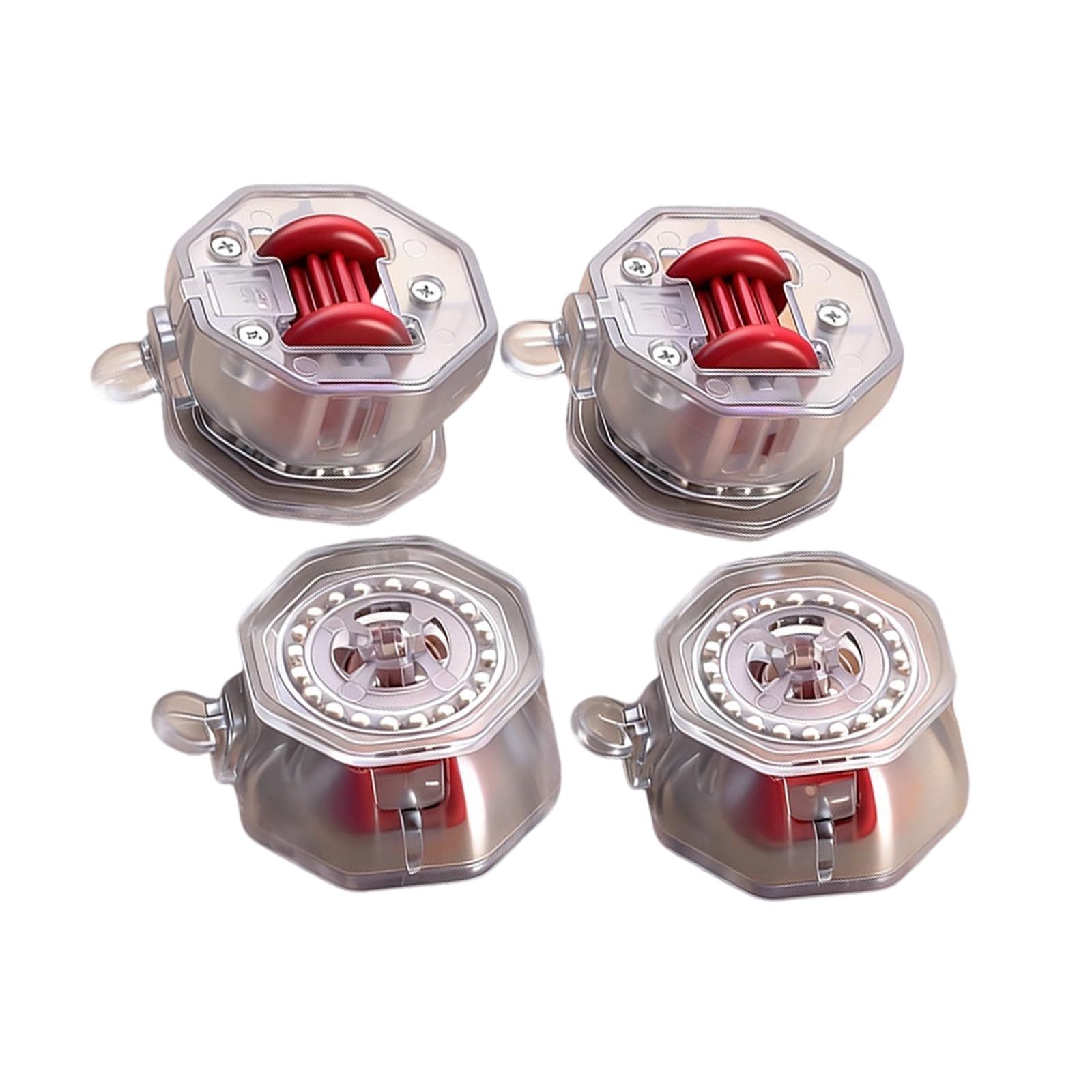 Tertioi B 4 Pcs Adhesive Caster Wheels With Rake 360 Rotary Appliance Adhesive Slider Drill Universal Appliance Roller