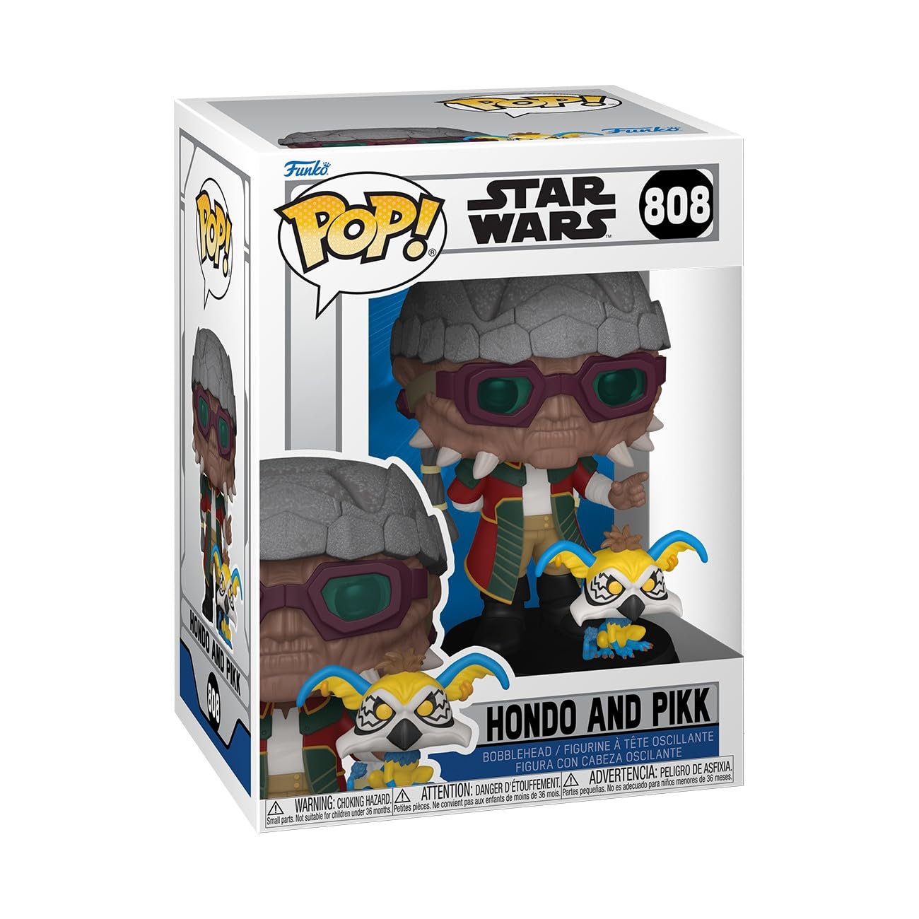 Amazon.com: Funko Pop! & Buddy: Star Wars Clone Wars - Hondo and